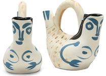 Pablo Picasso Figure de Proue, Number 136 -- Vase Created at the Madoura Pottery Studios